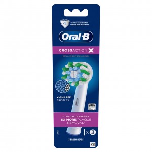 Oral-B CrossAction X-Filament Andre børstehoder Hvite | NO_OB36335