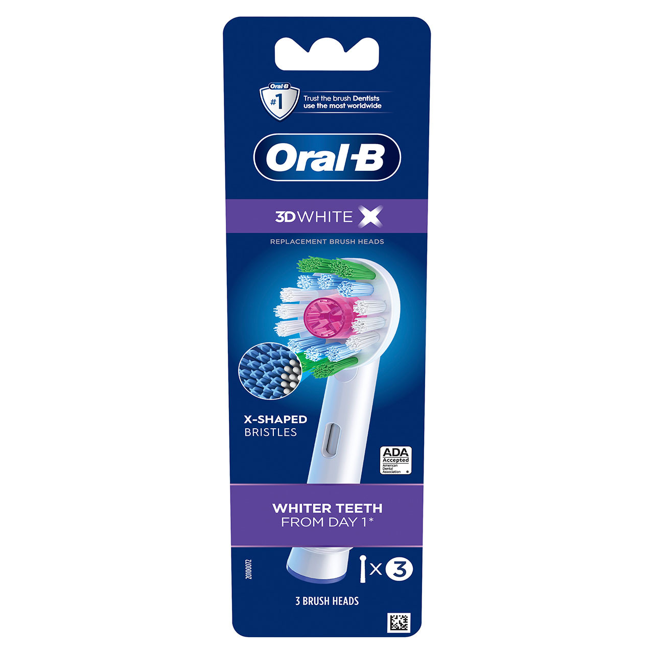 Oral-B 3D White Electric Toothbrush Andre børstehoder Hvite | NO_OB33853