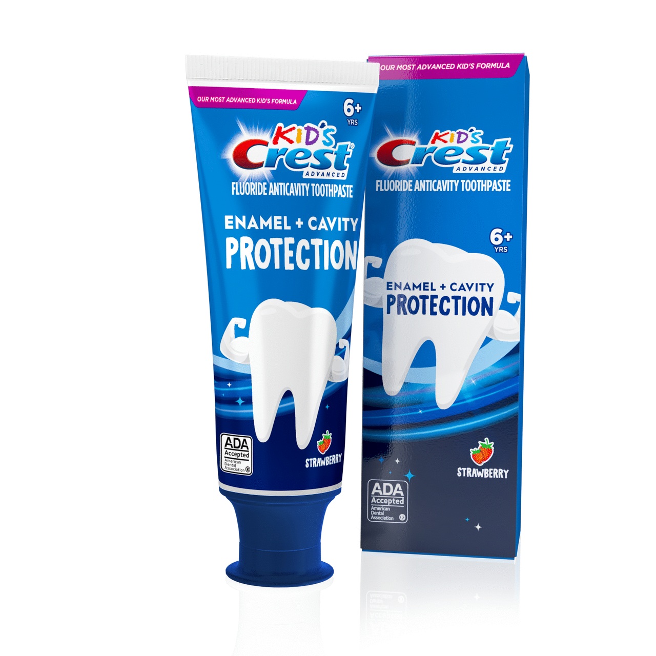 Oral-B Crest Enamel + Cavity Protection Erstatningsbørstehoder Blå | NO_OB32624