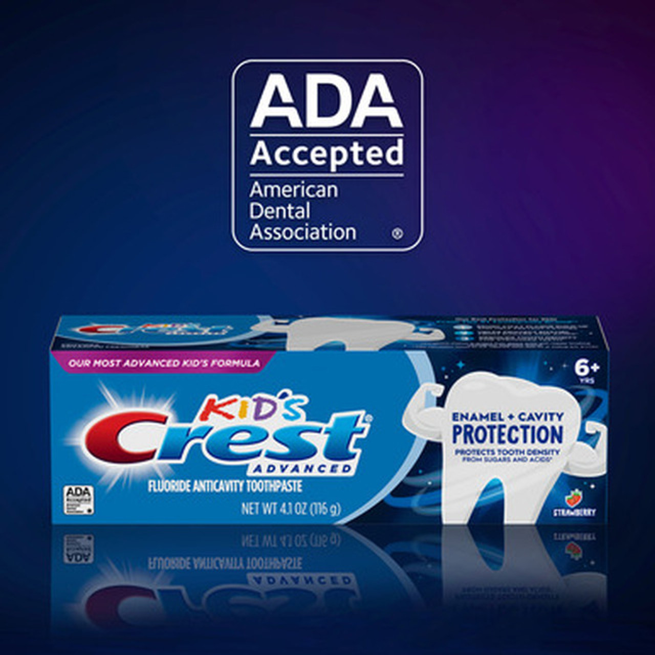 Oral-B Crest Enamel + Cavity Protection Erstatningsbørstehoder Blå | NO_OB32624