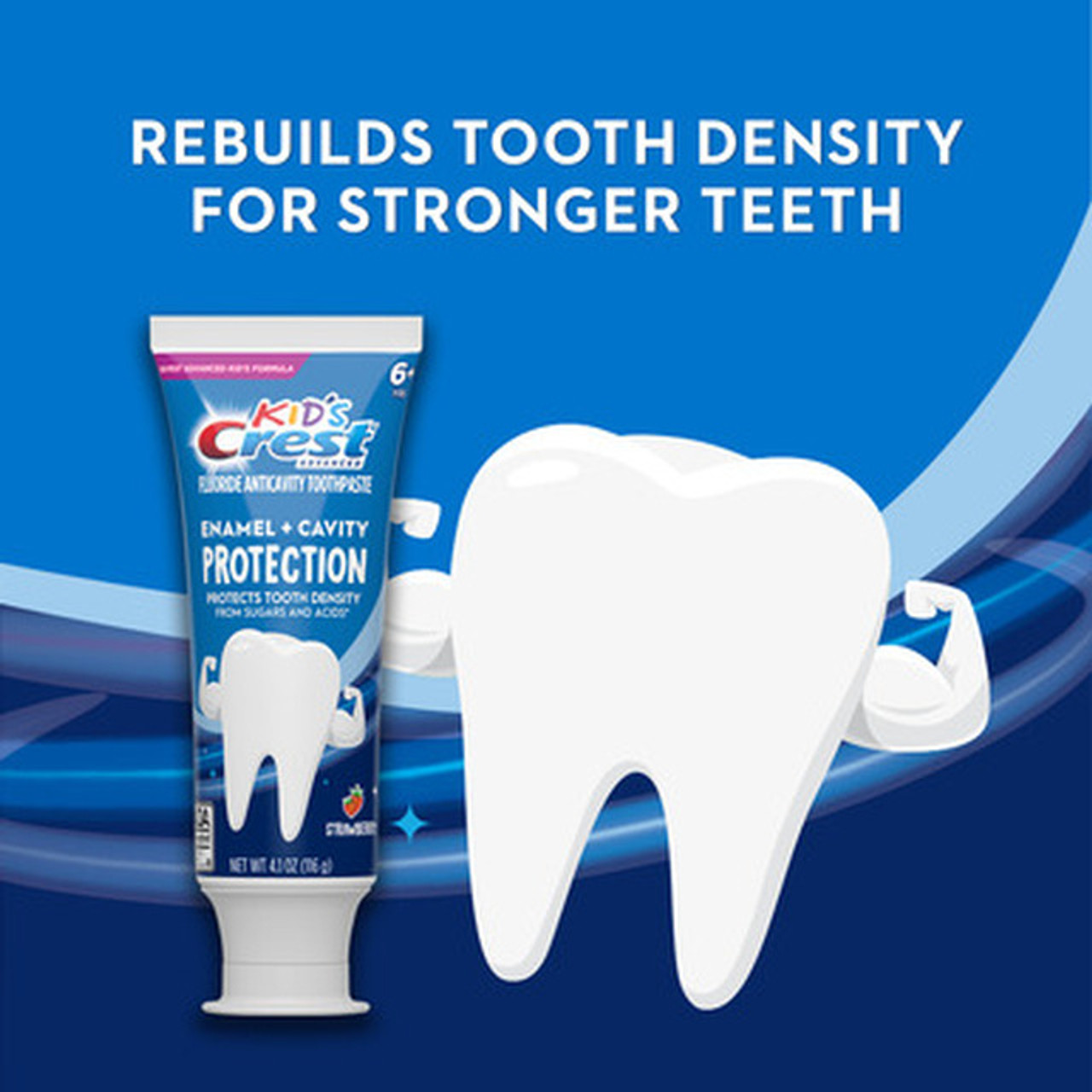 Oral-B Crest Enamel + Cavity Protection Erstatningsbørstehoder Blå | NO_OB32624