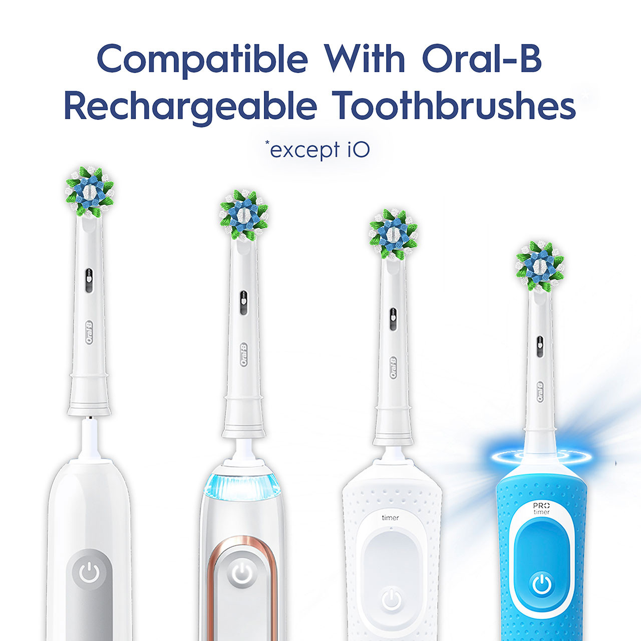 Oral-B CrossAction X-Filament Andre børstehoder Blå | NO_OB68008