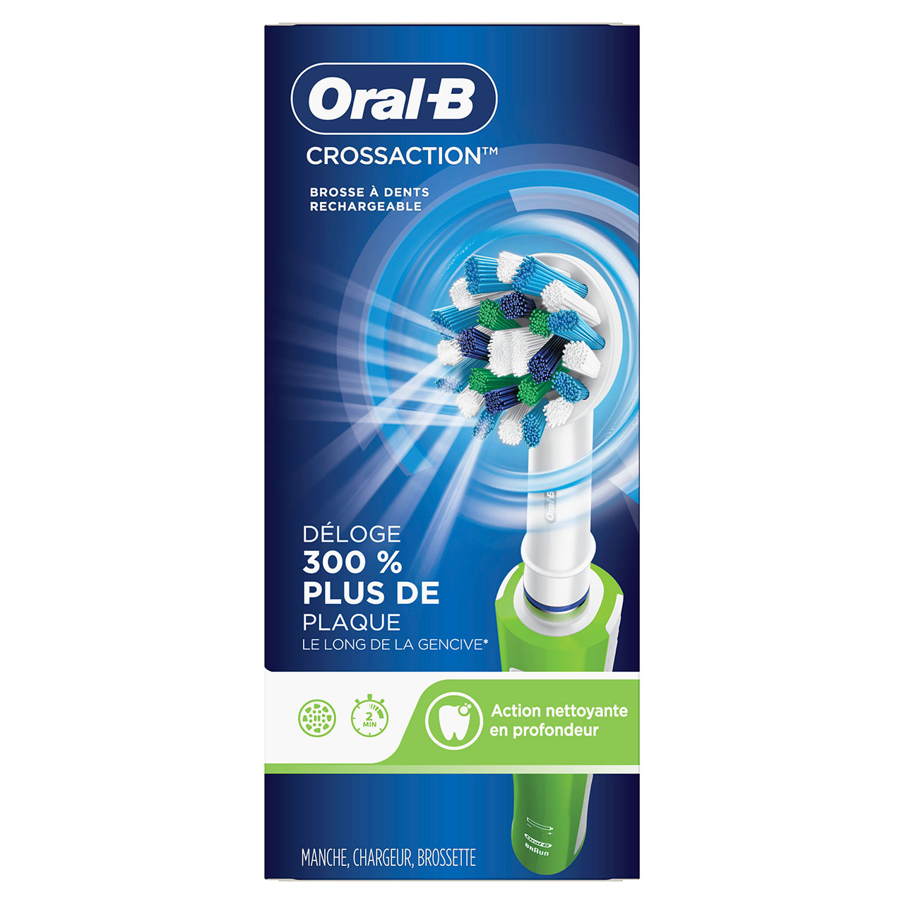 Oral-B Cross Action Pro-serien Grønn | NO_OB82822