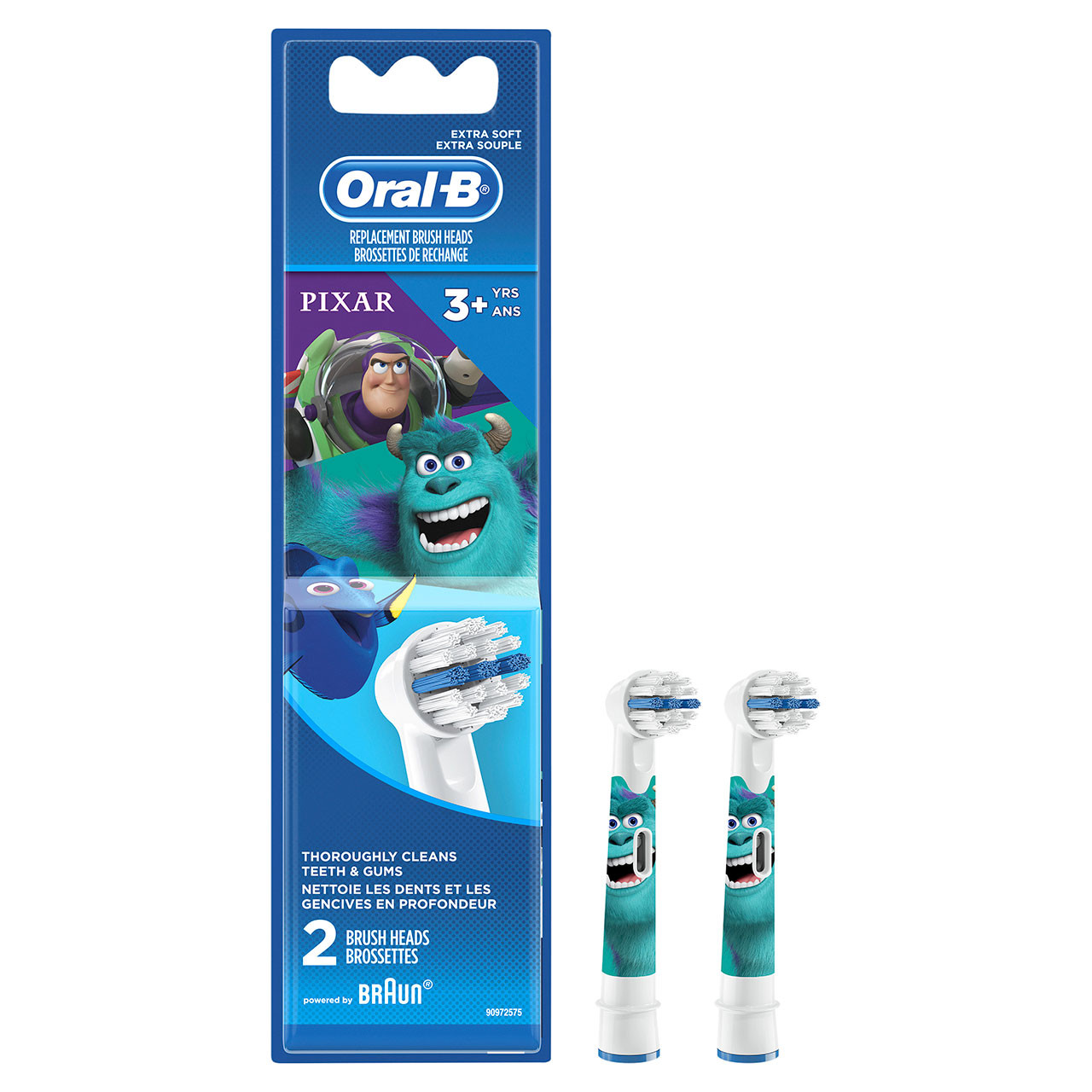 Oral-B Extra Soft Replacement Erstatningsbørstehoder Grønn | NO_OB27715