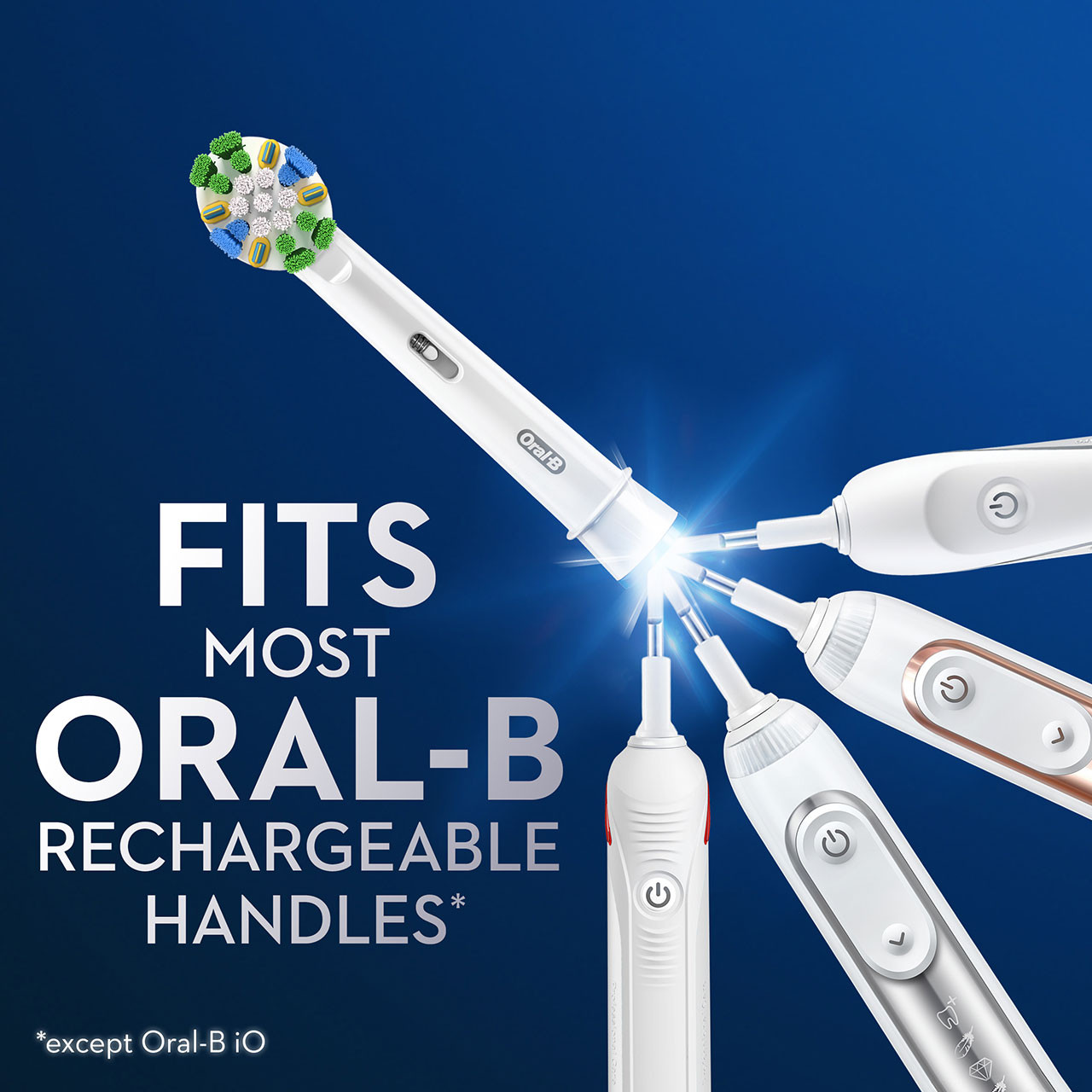 Oral-B FlossAction X-Filament Andre børstehoder Hvite | NO_OB61451