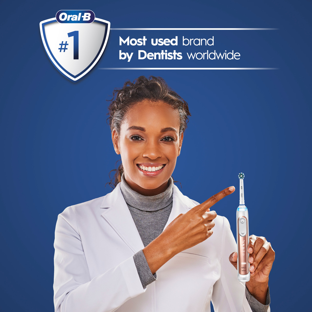 Oral-B Genius 7500 Rechargeable Genius-serien Lilla Rosa Gull | NO_OB95987