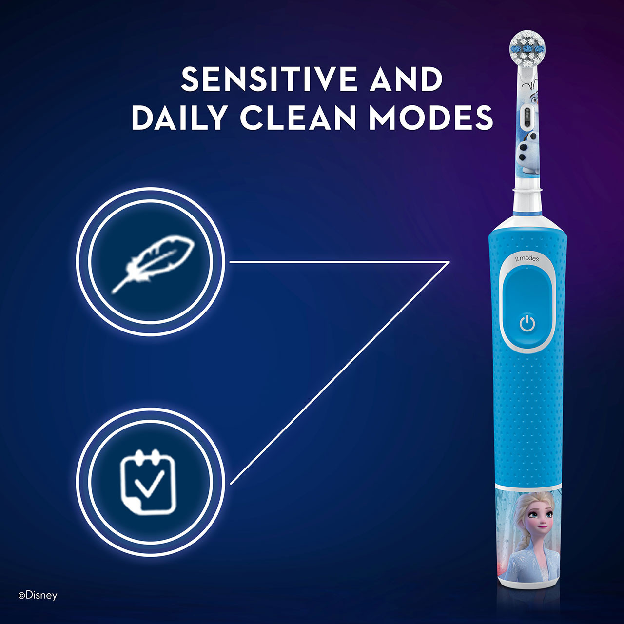 Oral-B Kids Frozen Bunter Blå | NO_OB85110