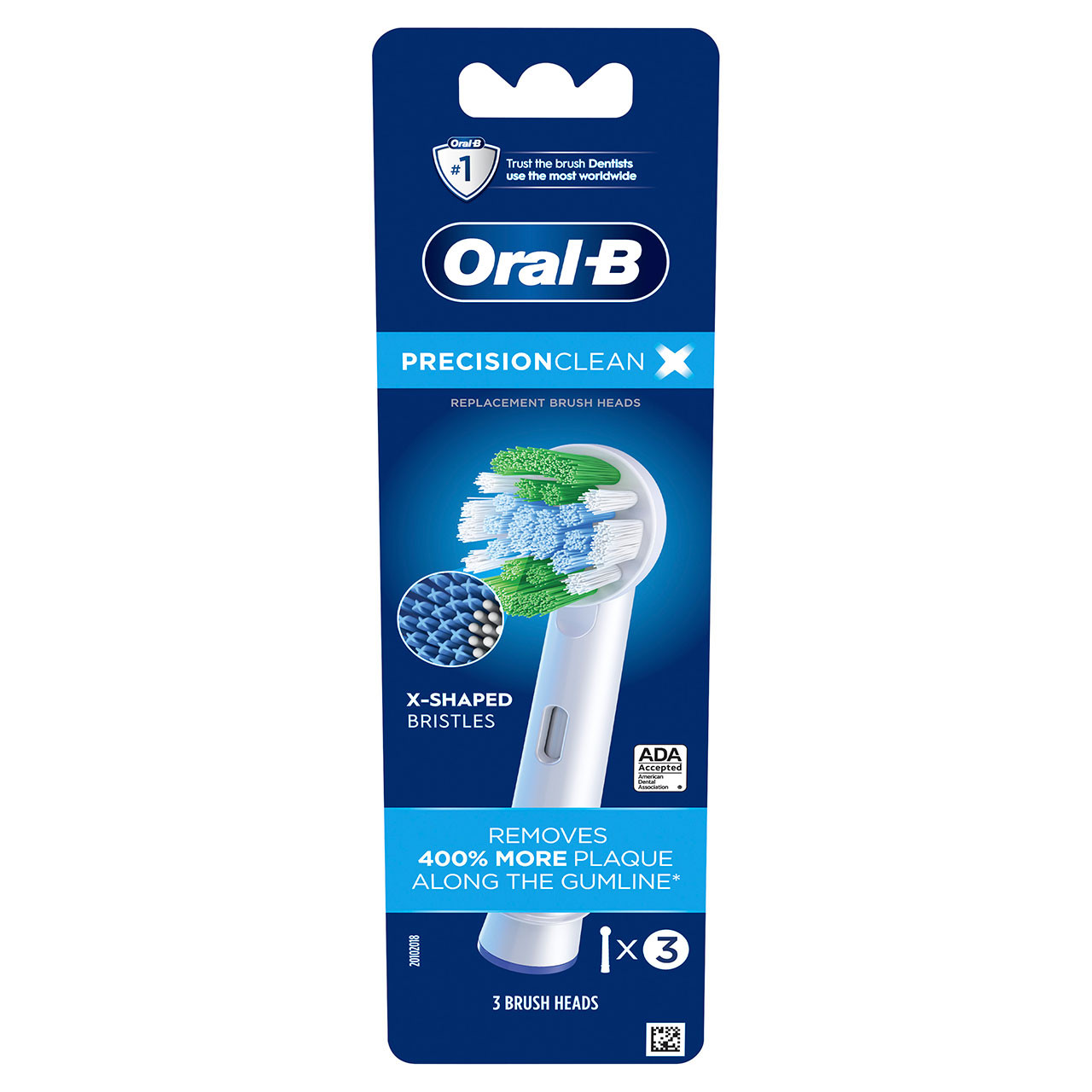 Oral-B Precision Clean X-Filament Andre børstehoder Hvite | NO_OB41760