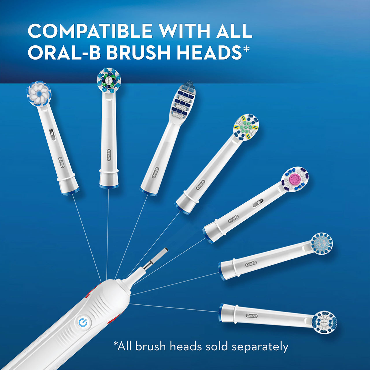 Oral-B Pro 1000 Pro-serien Hvite | NO_OB49941