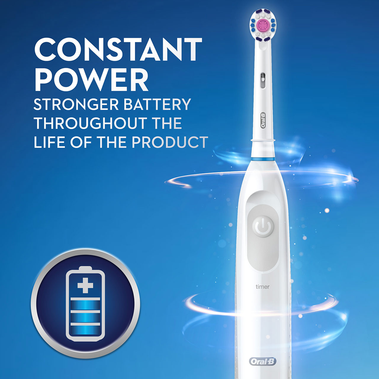 Oral-B Pro 100 3d Pro-serien Hvite | NO_OB56616