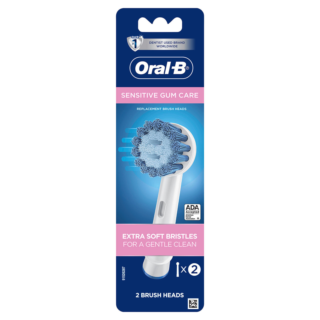 Oral-B Sensitive Gum Care Andre børstehoder Hvite | NO_OB22231