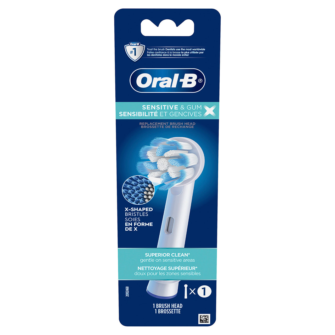 Oral-B Sensitive & Gum X X-Filament Andre børstehoder Hvite | NO_OB96381