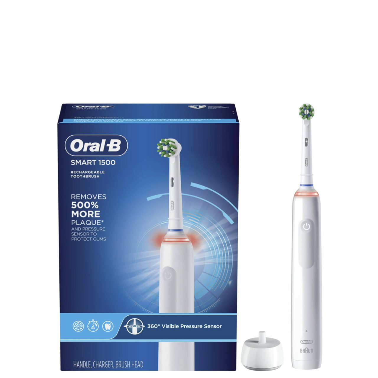 Oral-B Smart 1500 Power Rechargeable Smart-serien Hvite | NO_OB83834