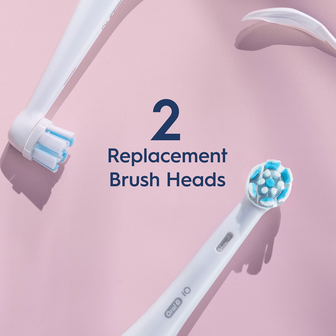 Oral-B iO Gentle Care iO børstehoder Hvite | NO_OB90442