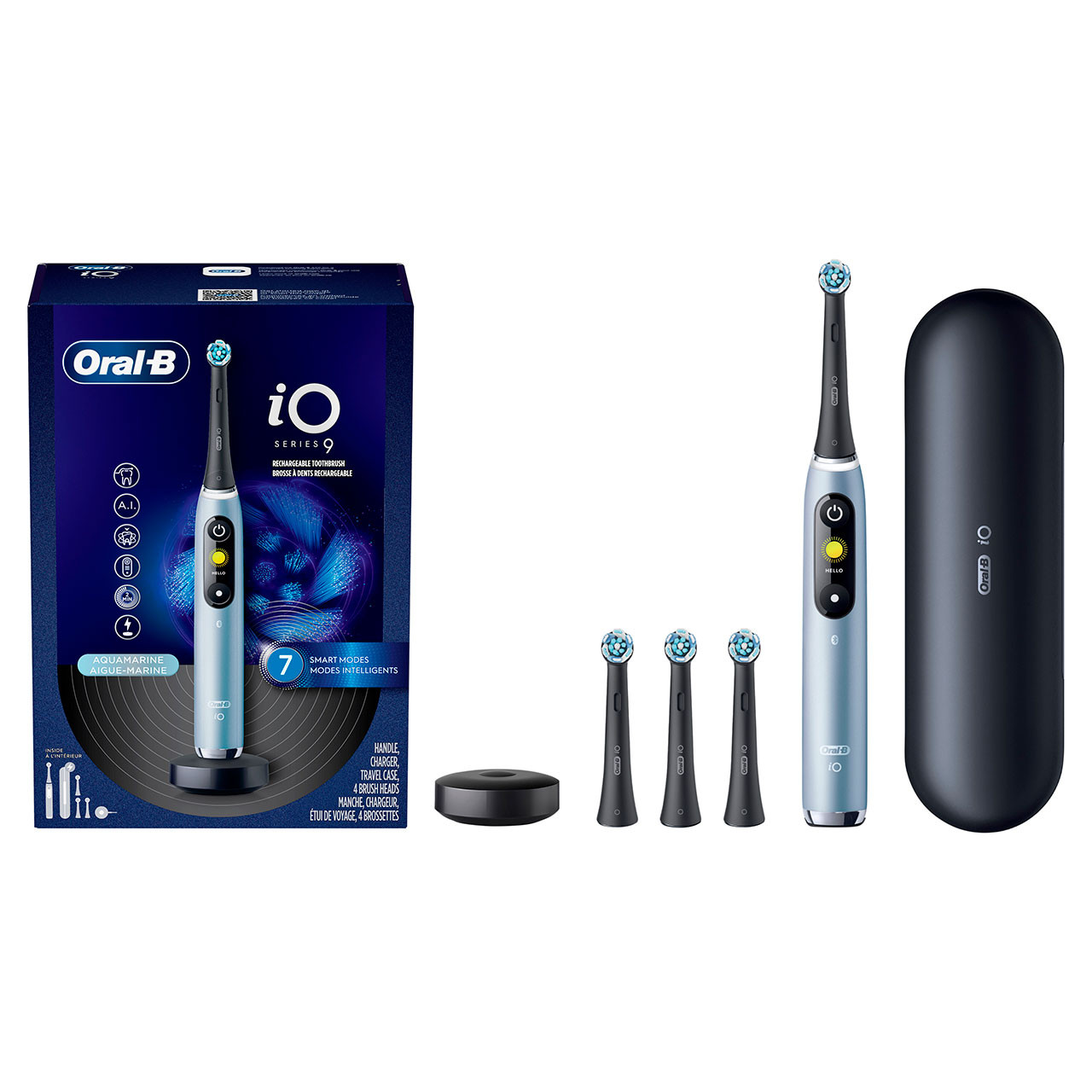 Oral-B iO Series 9 Rechargeable iO-serien Blå | NO_OB40204