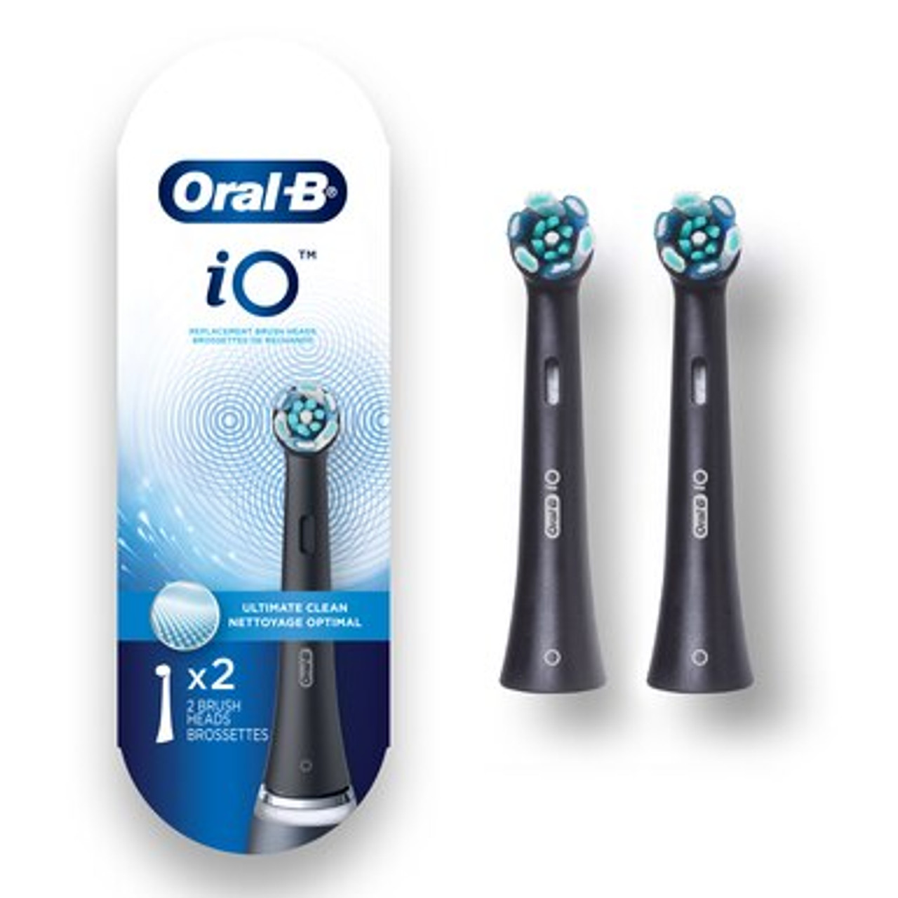 Oral-B iO Ultimate Clean iO børstehoder Svarte | NO_OB77298