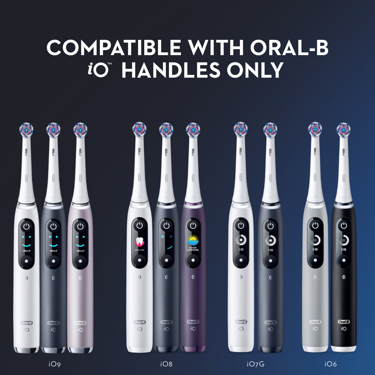 Oral-B iO Whitening Care iO børstehoder Hvite | NO_OB68431