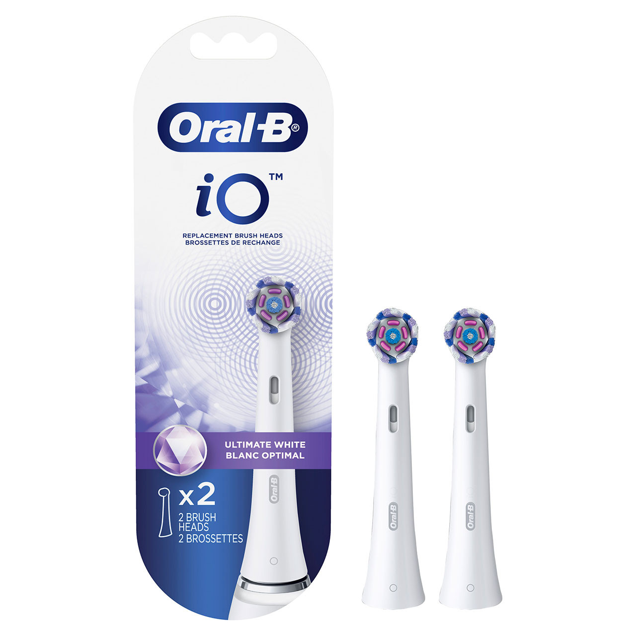 Oral-B iO Whitening Care iO børstehoder Hvite | NO_OB68431